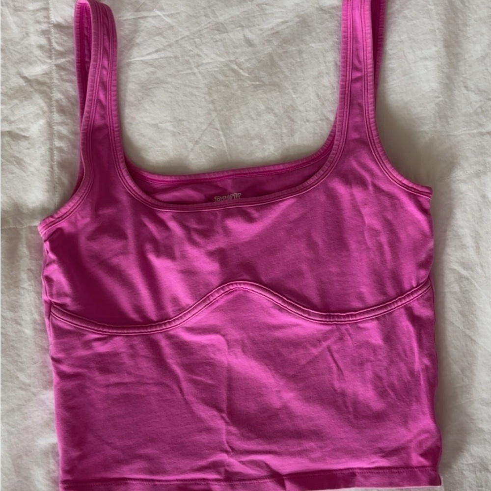 Pink Victoria’s secret bra top